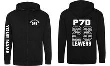 Load image into Gallery viewer, Dunbar Primary P7D Leavers Zippie 26