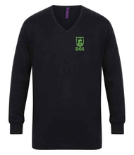 Load image into Gallery viewer, DGS V-Neck Knitted Sweatshirt S5-S6