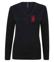 Load image into Gallery viewer, DGS V-Neck Knitted Sweatshirt S5-S6