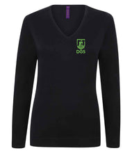 Load image into Gallery viewer, DGS V-Neck Knitted Sweatshirt S5-S6