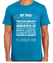 Load image into Gallery viewer, My Dad List Tshirt