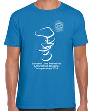 Load image into Gallery viewer, ELAF and World Rock Stacking Championships 2024 T-shirt