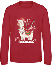 Load image into Gallery viewer, Fa La La La Llama Sweatshirt