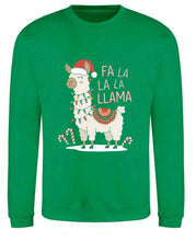 Load image into Gallery viewer, Fa La La La Llama Sweatshirt