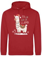 Load image into Gallery viewer, Fa La La La Llama Hoodie