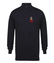 Load image into Gallery viewer, The Huffin Puffin Golf Zip neck sweater