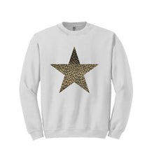 Load image into Gallery viewer, Leopard Star Sweatshirt
