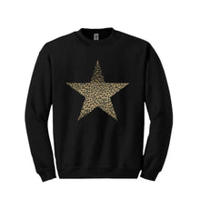 Load image into Gallery viewer, Leopard Star Sweatshirt