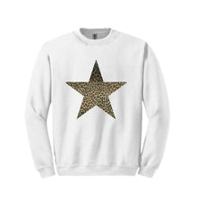 Load image into Gallery viewer, Leopard Star Sweatshirt