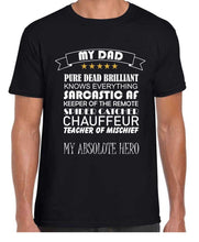 Load image into Gallery viewer, My Dad List Tshirt