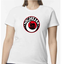 Load image into Gallery viewer, Nightjar Sounds Ladies Fitted Cotton Tshirt