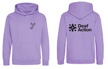 Load image into Gallery viewer, Madison's Zoo | Deaf Action Cat Hoodie