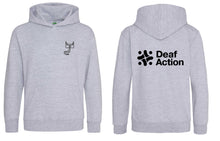 Load image into Gallery viewer, Madison's Zoo | Deaf Action Cat Hoodie