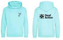 Load image into Gallery viewer, Madison's Zoo | Deaf Action Cat Hoodie