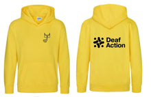 Load image into Gallery viewer, Madison's Zoo | Deaf Action Cat Hoodie