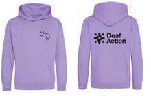 Load image into Gallery viewer, Madison's Zoo | Deaf Action Fox Hoodie