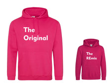 Load image into Gallery viewer, Original and REmix Matching adult and child Hoodie