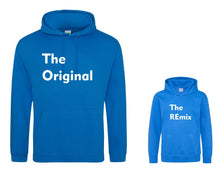 Load image into Gallery viewer, Original and REmix Matching adult and child Hoodie