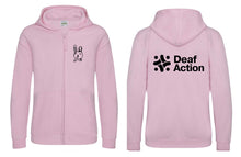 Load image into Gallery viewer, Madison's Zoo | Deaf Action Rabbit Zippie