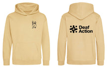 Load image into Gallery viewer, Madison's Zoo | Deaf Action Rabbit Hoodie