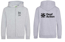 Load image into Gallery viewer, Madison's Zoo | Deaf Action Rabbit Zippie