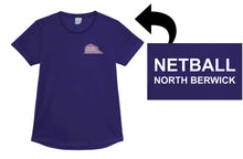 Load image into Gallery viewer, Bass Rocketeers Netball Sport t-shirt
