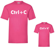 Load image into Gallery viewer, Adult and Child Matching copy paste t-shirt