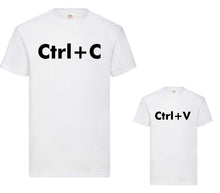 Load image into Gallery viewer, Adult and Child Matching copy paste t-shirt