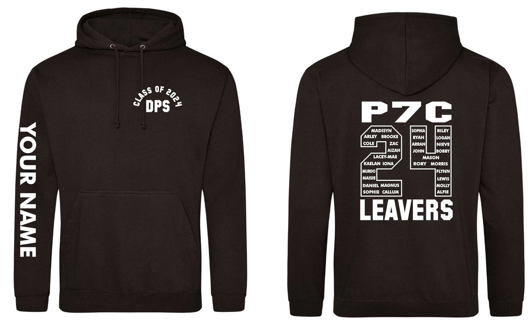 Dunbar Primary P7C Leavers Hoodie