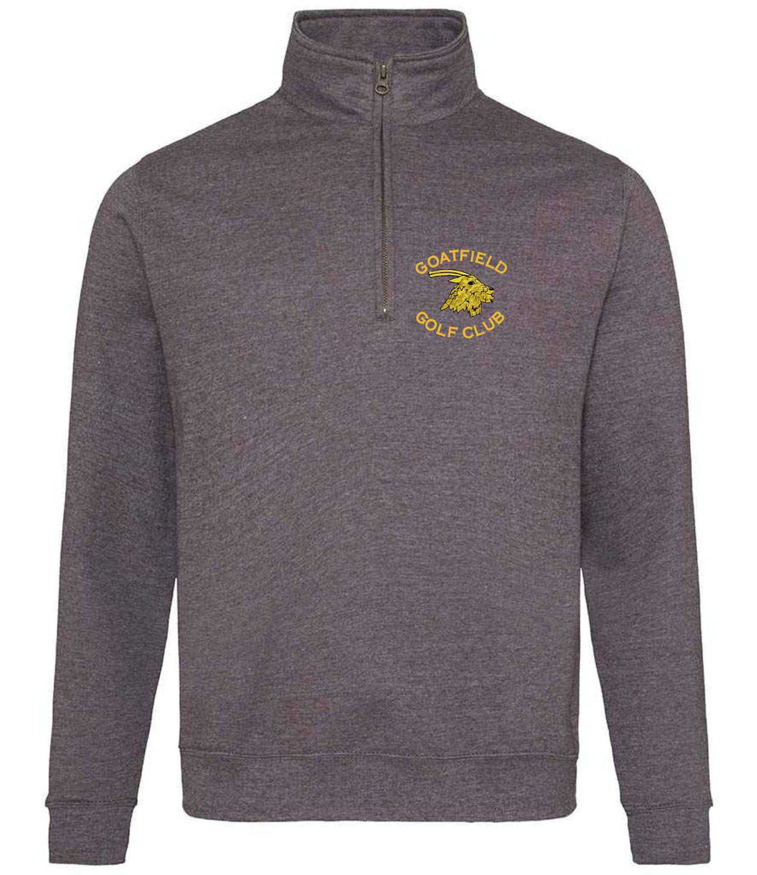 Goatfield Zip Neck Sweatshirt AWDis