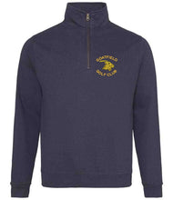 Load image into Gallery viewer, Goatfield Zip Neck Sweatshirt AWDis
