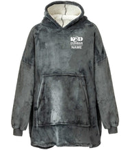 Load image into Gallery viewer, Dunbar School of Dancing Hooded Blanket (oversized)
