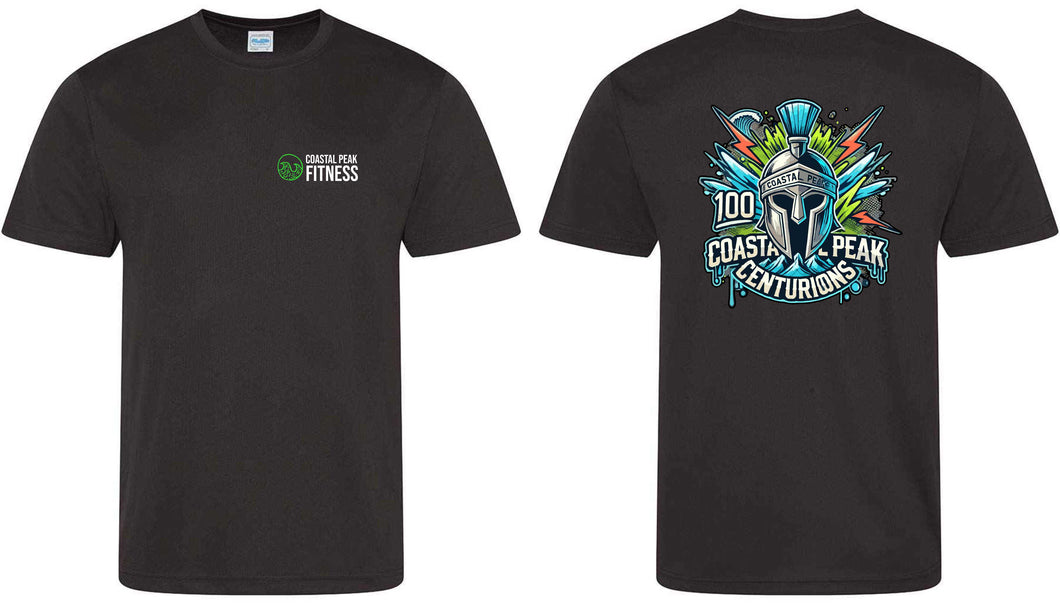 Coastal Peak Fitness Sports T-Shirt Centurions