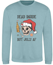 Load image into Gallery viewer, Dead Inside but Jolly AF Sweatshirt
