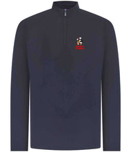 Load image into Gallery viewer, The Huffin Puffin Golf Zip neck wicking top
