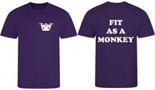 Load image into Gallery viewer, Fit as a Monkey sports t-shirt
