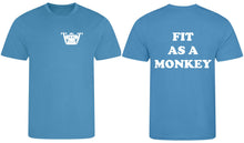 Load image into Gallery viewer, Fit as a Monkey sports t-shirt
