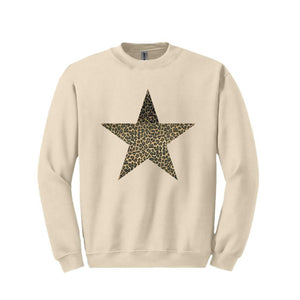 Leopard Star Sweatshirt