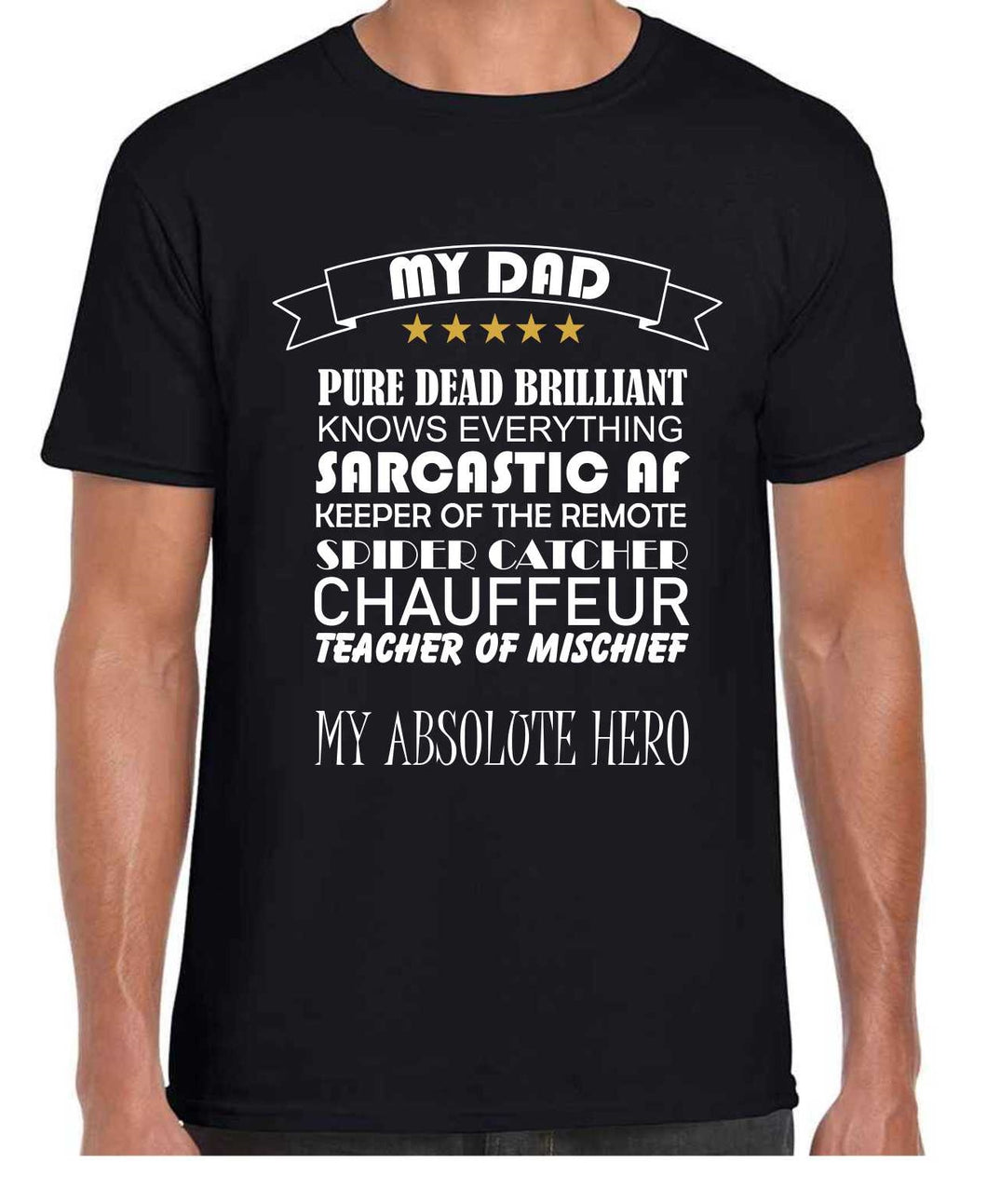 My Dad List Tshirt