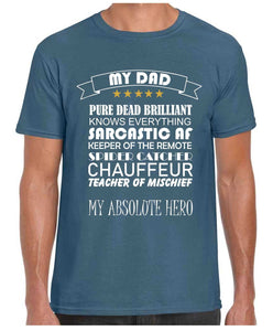 My Dad List Tshirt