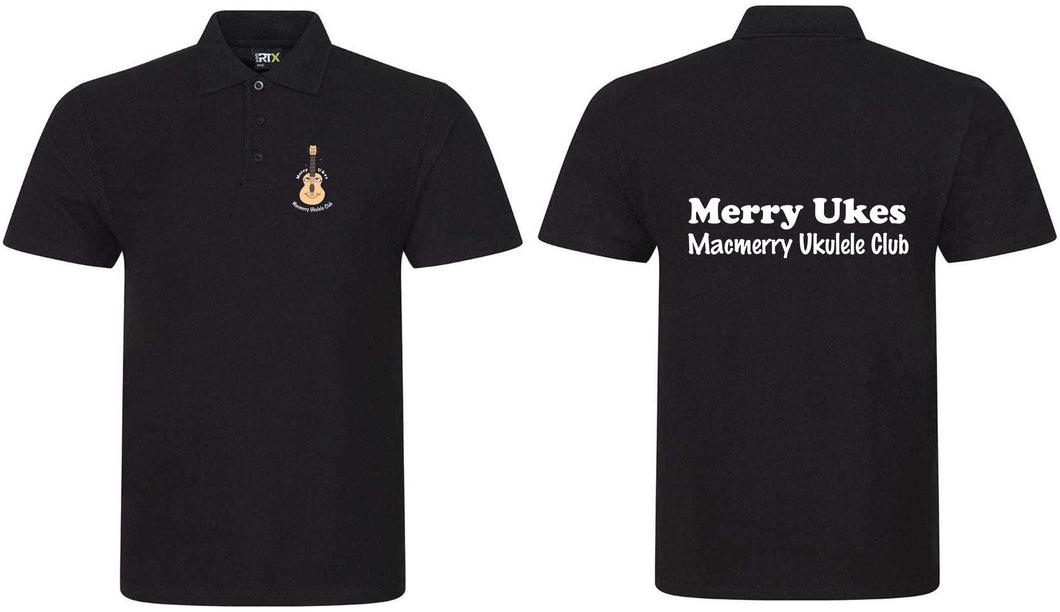 The Merry Ukes Short Sleeved Polo