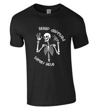 Load image into Gallery viewer, Sleep Deprived Hoodie and TShirt

