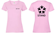 Load image into Gallery viewer, STAND Fitted Cotton Tshirt - Adult
