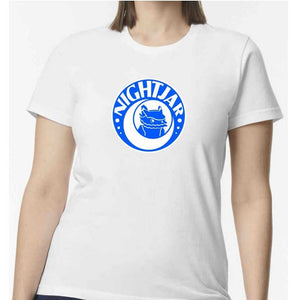 Nightjar Sounds Ladies Fitted Cotton Tshirt