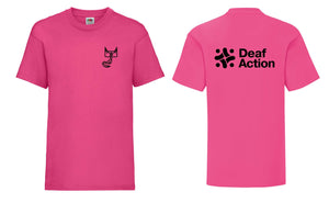 Madison's Zoo | Deaf Action Cat T-Shirt