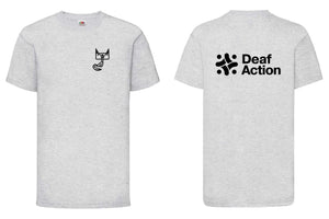 Madison's Zoo | Deaf Action Cat T-Shirt