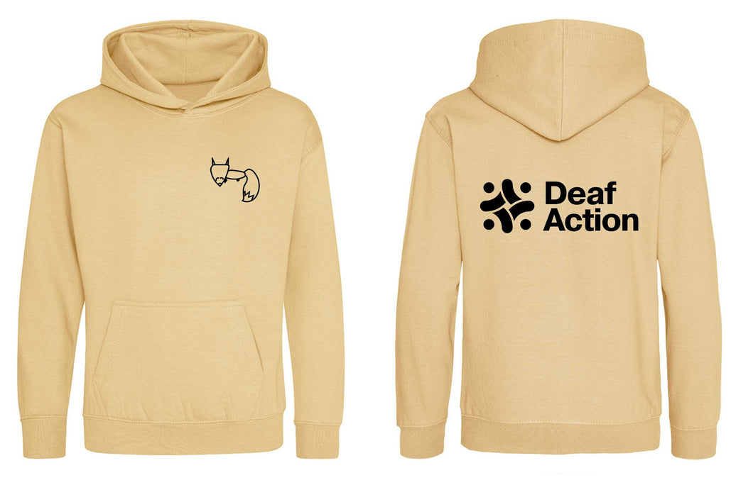 Madison's Zoo | Deaf Action Fox Hoodie