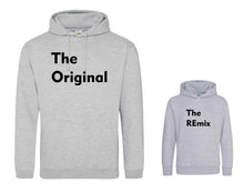 Load image into Gallery viewer, Original and REmix Matching adult and child Hoodie

