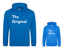 Load image into Gallery viewer, Original and REmix Matching adult and child Hoodie
