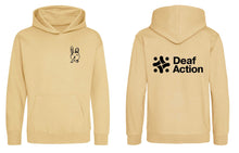 Load image into Gallery viewer, Madison&#39;s Zoo | Deaf Action Rabbit Hoodie

